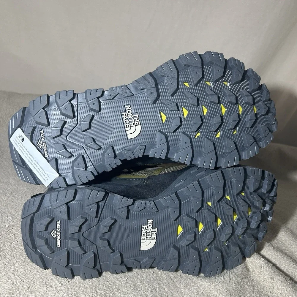 The North Face Offtrail Gore-Tex Mens Size 9 Hiking Boots Olive Green Black